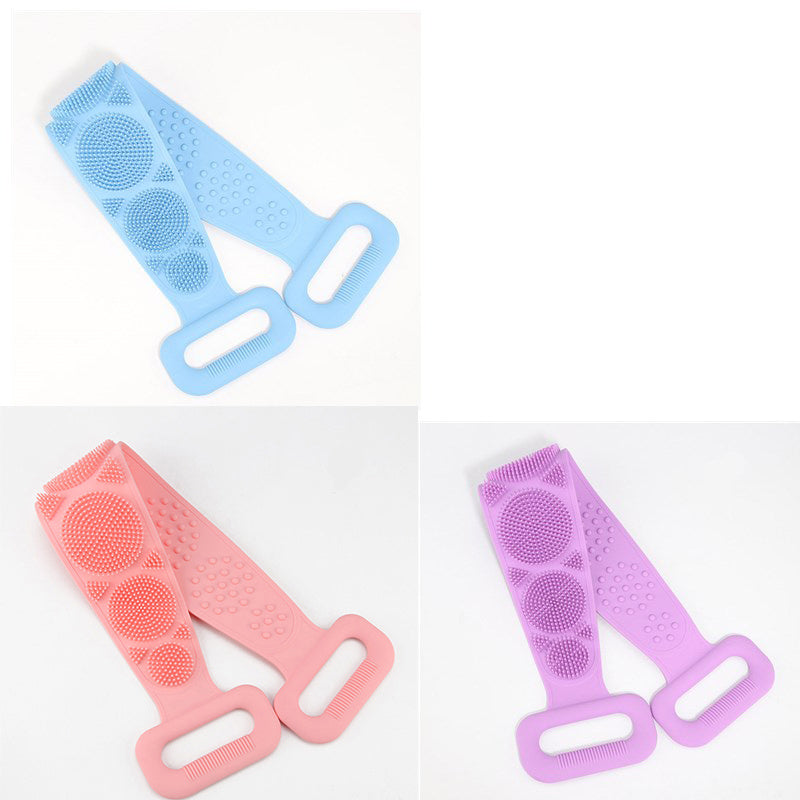 Bath Towel Silicone Rubbing Back Towel Bath Towel Silicone Rubbing Back Towel